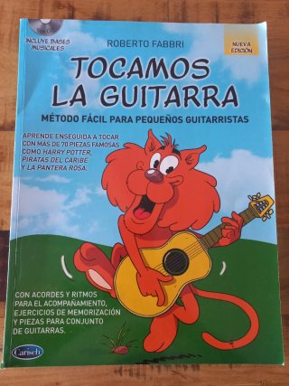 Libro y CD Tocamos la Guitarra Roberto Fabbri