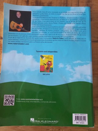 Libro y CD Tocamos la Guitarra Roberto Fabbri