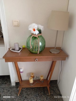 Consola vintage madera
