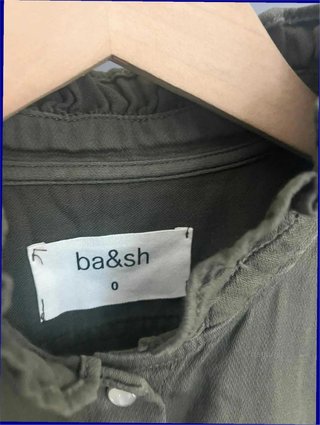 Camisa Ba&sh Axelle kaki