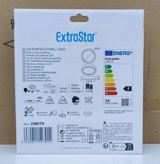 Plafón LED Extrastar 24W 2600 Lúmenes
