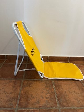 Silla de playa L'Oréal Paris amarilla