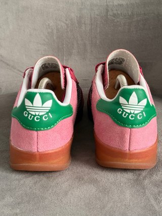 Adidas Gazelle X Gucci Rosa/Verde Talla 36