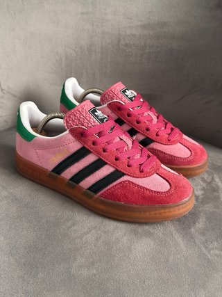 Adidas Gazelle X Gucci Rosa/Verde Talla 36
