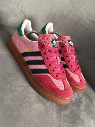 Adidas Gazelle X Gucci Rosa/Verde Talla 36