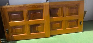 REBAJADAS Puertas Armario madera maciza artesanal.