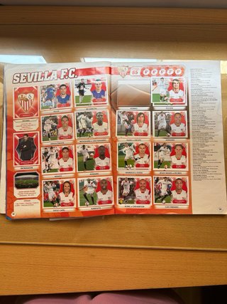 Álbum Cromos Liga BBVA 08/09 Completo 99%