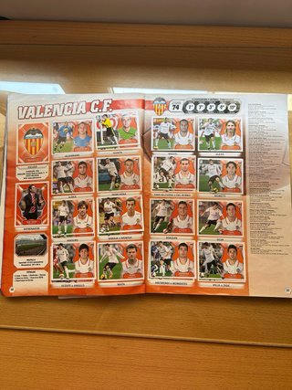 Álbum Cromos Liga BBVA 08/09 Completo 99%