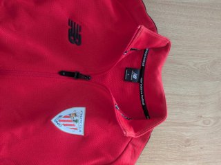 Sudadera Athletic Bilbao New Balance Roja talla L