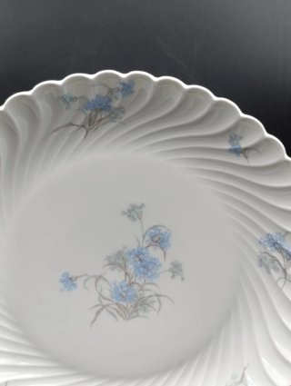 Bandeja Haviland Limoges Flores Azules