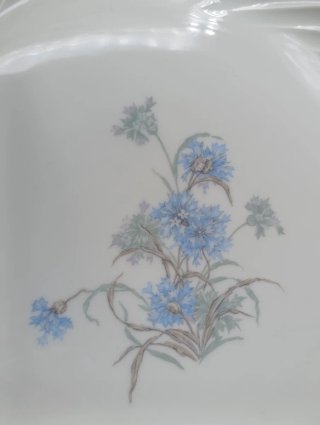 Bandeja Haviland Limoges Flores Azules