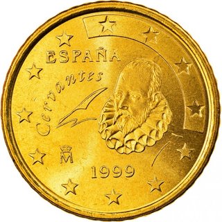 9 Monedas: 3 de 10 de 20 de 50 céntimos Esp. 1999