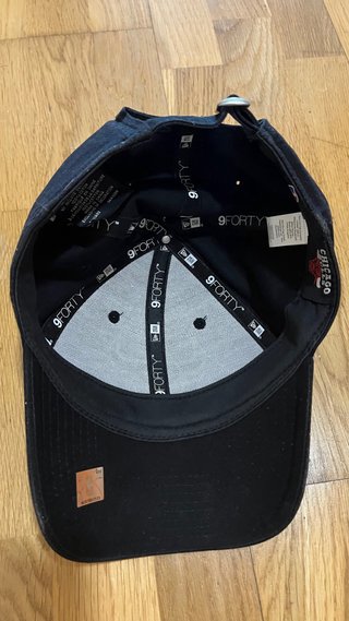 Gorra Chicago Bulls New Era 9FORTY Negra