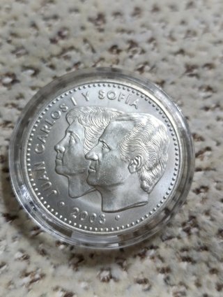 Moneda 12 Euros Plata 2003