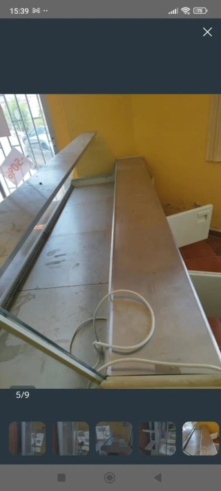 Cámara frigorífica comercial