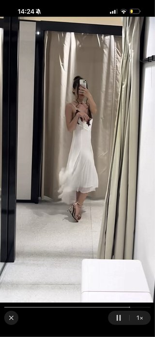 Vestido Zara Vuelo Encaje