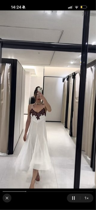 Vestido Zara Vuelo Encaje