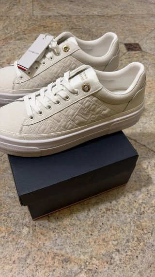 Scarpe donna Tommy Hilfiger bianche