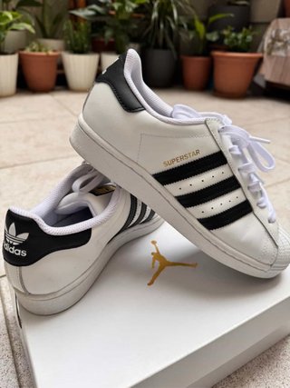 Adidas Superstar Mujer Blancas Talla 38