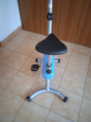 Bicicleta Estática Azul