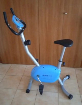 Bicicleta Estática Azul