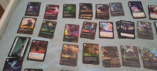 Cartas Riftbound muy jugadas en perfecto estado