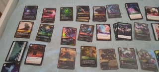 Cartas Riftbound muy jugadas en perfecto estado