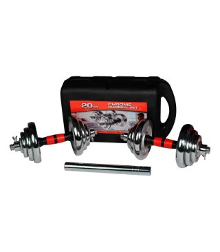 Set Mancuernas 30kg Ajustables 2 en 1