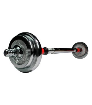 Set Mancuernas 30kg Ajustables 2 en 1