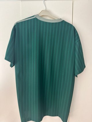 Camiseta Adidas Verde Rayas