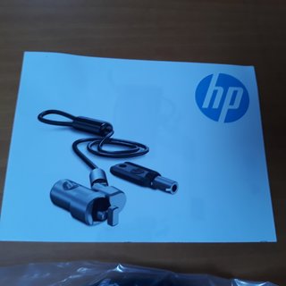 Candado HP para portátil precintado