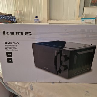 Microondas Taurus Ready Black Compacto 700W