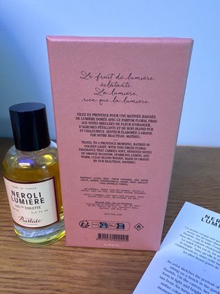 Neroli Lumiere Eau de Toilette Bastide 100ml