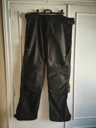 Traje moto completo + botas talla 43