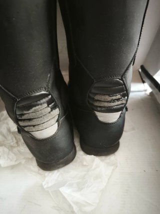 Traje moto completo + botas talla 43