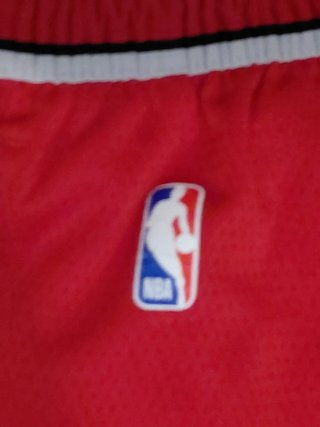 Pantaloncini Nike Chicago Bulls Rossi vintage