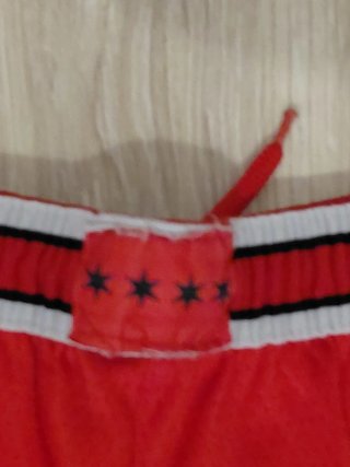Pantaloncini Nike Chicago Bulls Rossi vintage