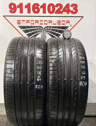 *215 40 18 W CONTINENTAL RUEDA ECONOMICA BARATA