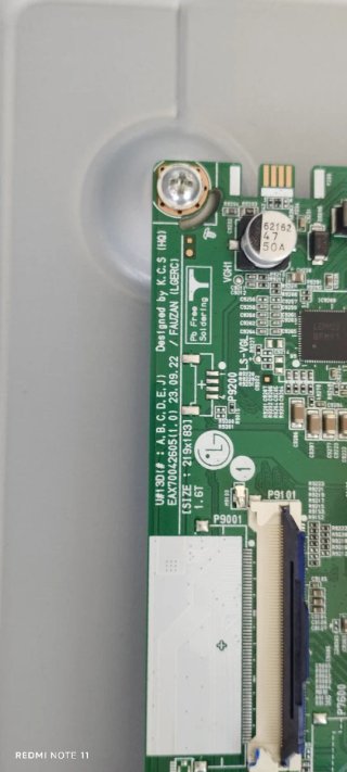 Piezas TV LG 43UR78006LK Pantalla con golpe