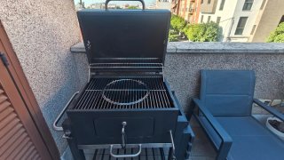 Barbacoa Carbón BBQ Grill Negra