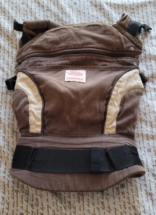 Mochila Portabebés Manduca Marrón