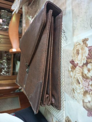 Borsa 24 ore Pieffe marrone