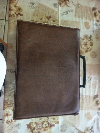 Borsa 24 ore Pieffe marrone