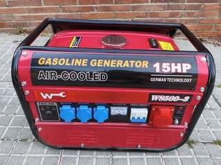 Alquiler Generador Eléctrico Gasolina 220V – Ideal