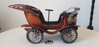 Coche decoración antiguo