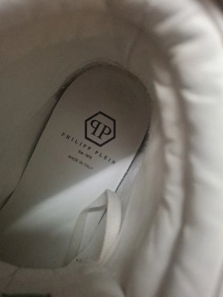 Botas Philipp Plein Blancas con Tachuelas