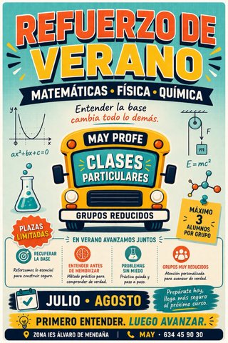 Clases Particulares ESO y Bachillerato | Verano