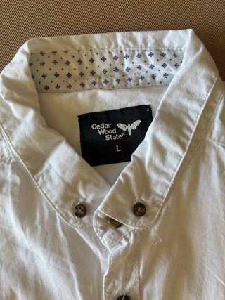 Camisa Cedar Wood State Talla L manga corta