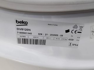 Secadora Beko 8kg Blanca