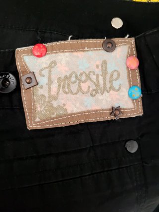 Shorts negros de mujer Freesite